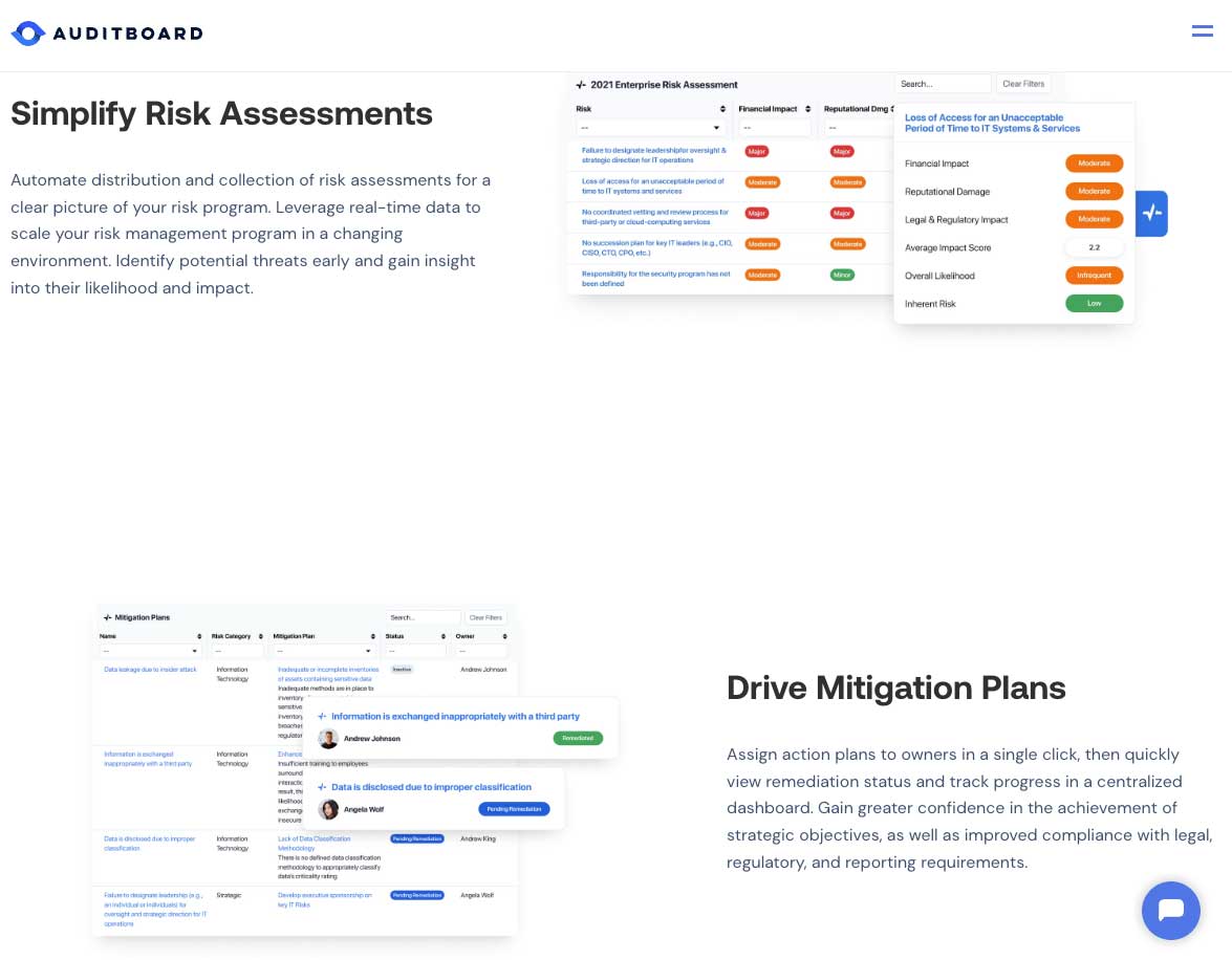 AuditBoard Reviews + Cost & Features [2023] | B2B